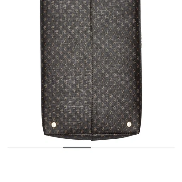 Calvin Klein Black and Brown Shoulder Bag - Picture 5 of 5